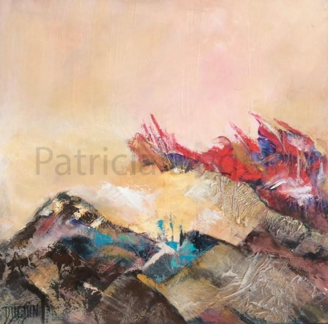 patricia-duguin-tableau-figuratif-acrylique-douceur-d-ete-40x40