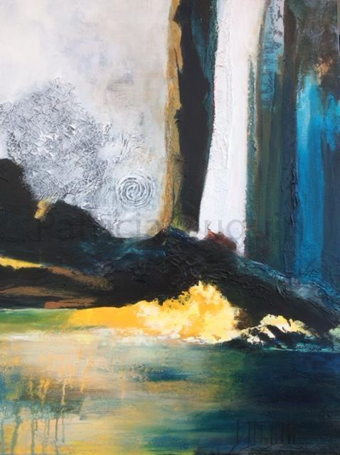 patricia-duguin-tableau-figuratif-acrylique-la-cascade-81x65