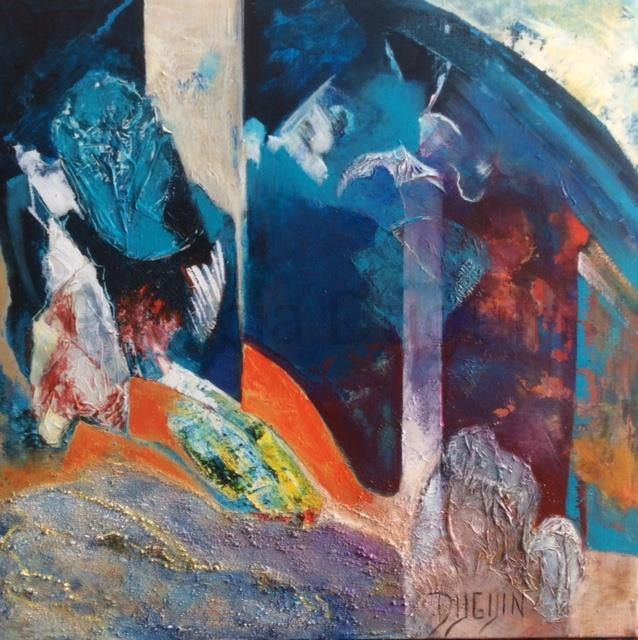 patricia-duguin-tableau-figuratif-acrylique-pure-emotion-80x80