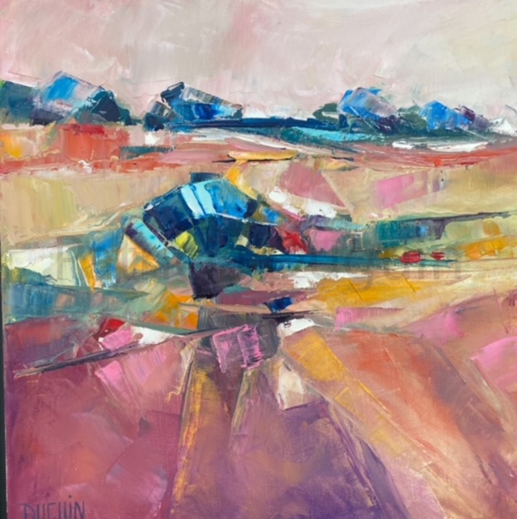 peinture-huile-patricia-duguin-La-marée-basse-40x40