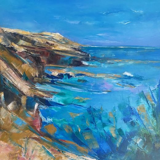 Peinture huile cote-sauvage-50-50