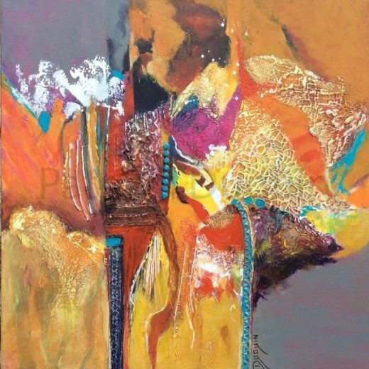 patricia-duguin-tableau-figuratif-acrylique-vibration-60x60