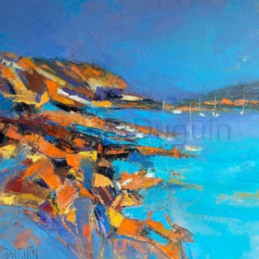 peinture-huile-patricia-duguin-Les-roches-brunes-40x40