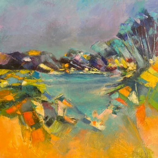 peinture-huile-patricia-duguin-approche-de-l-ete-50x50